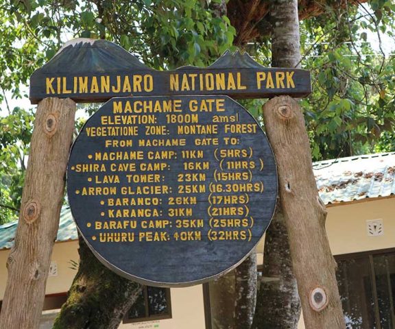 6 Days Machame Route Kilimanjaro Trek